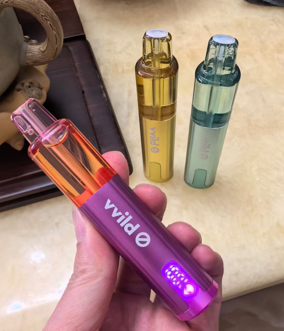 小野外星人 VVILD ALIEN 12000口一次性电子烟-12ml大容量-显示屏百分比油量