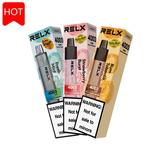 悦刻RELX MagicGo GA 4000口一次性电子烟-口味齐全