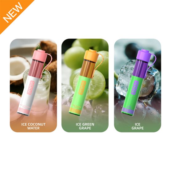 柚子积木YOOZ INNOVATOR 4000口一次性电子烟,食品级硅胶嘴帽/可视化油仓