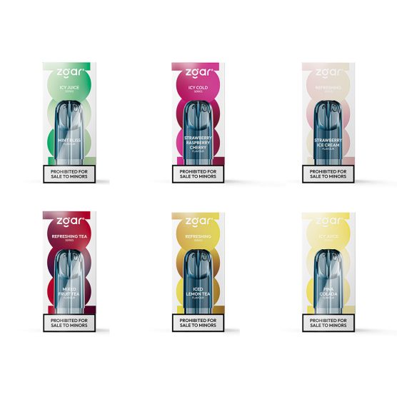 Zgar冰熊6.0s烟弹-3.0ml单颗装-悦刻4/5/6/7代杆通用