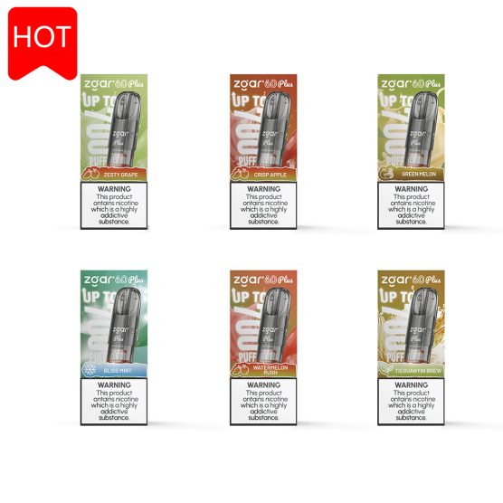 ZGAR冰熊 6.0 PLUS烟弹3.5ml超大容量,悦刻4/5/6/7代杆通用