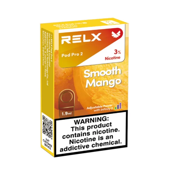 RELX悦刻六代外贸版烟弹芒果冰激淋(单颗装)1.9ml