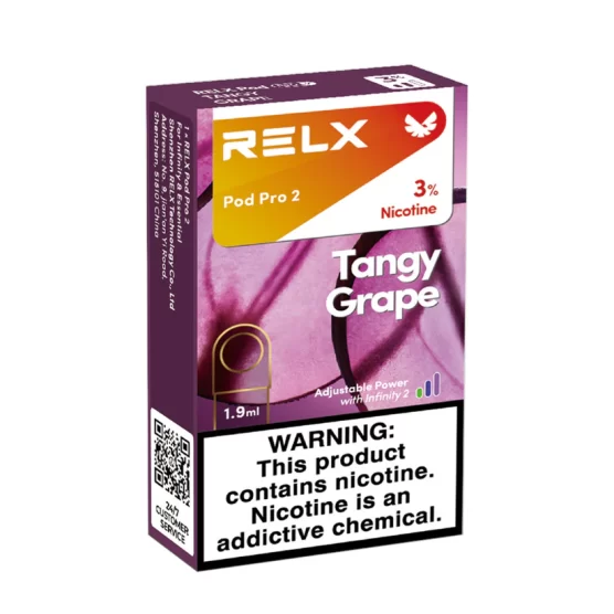 RELX悦刻六代外贸版烟弹葡萄(单颗装)1.9ml